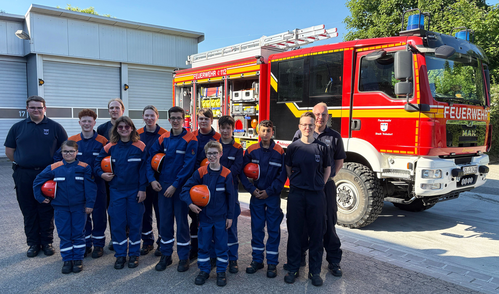 Jugendfeuerwehr Gruppe Sieglar am 13.05.2025