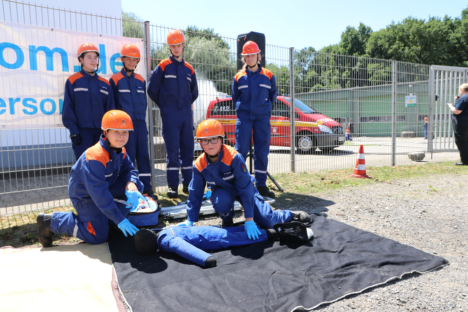 Jugendfeuerwehr Großübung 2025