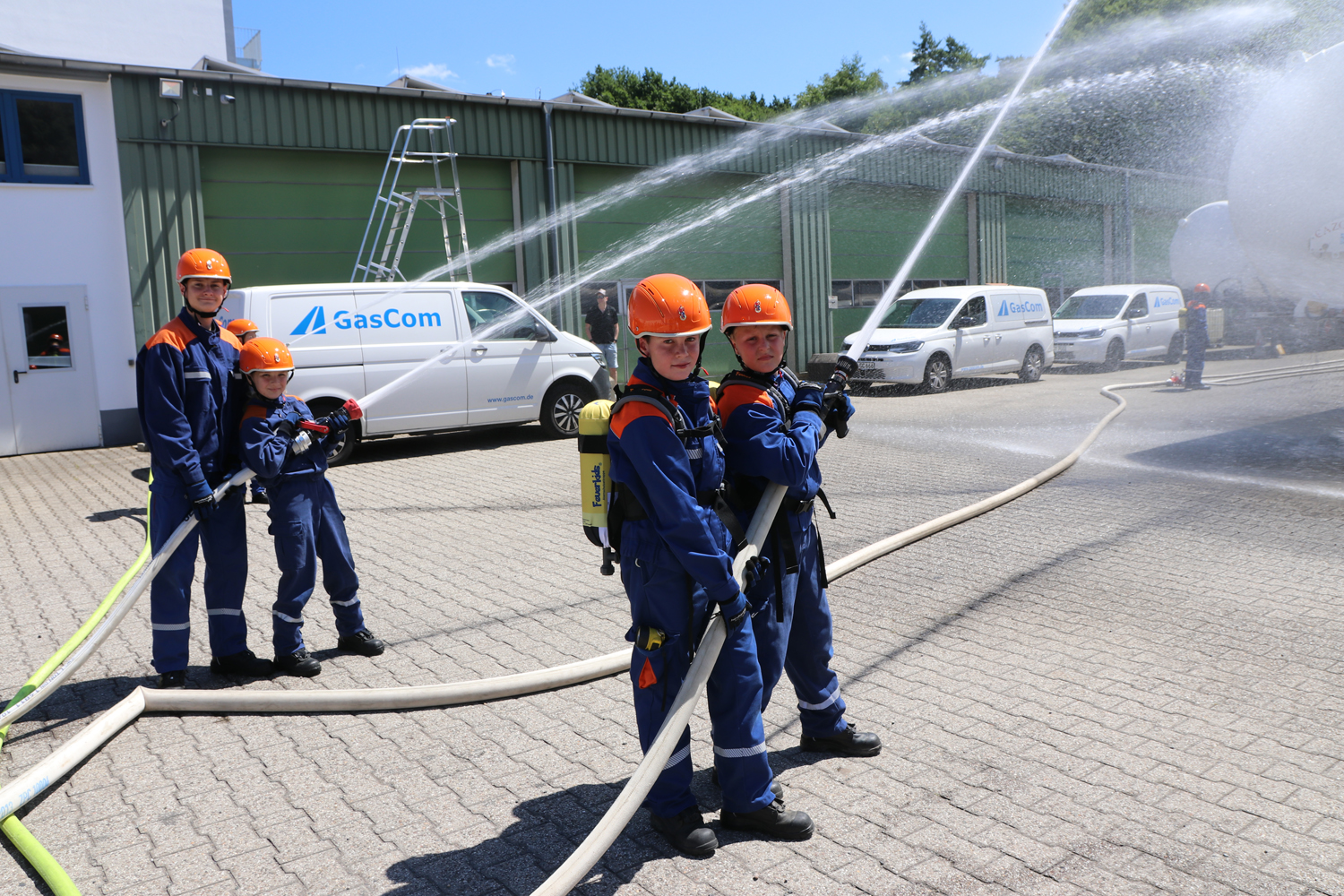Jugendfeuerwehr Großübung 2025
