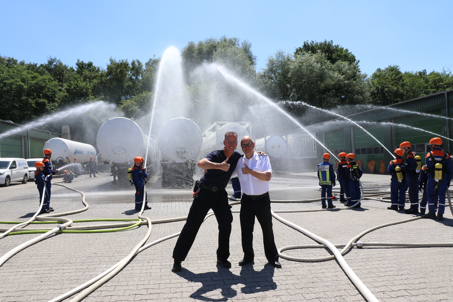 Jugendfeuerwehr Großübung 2025