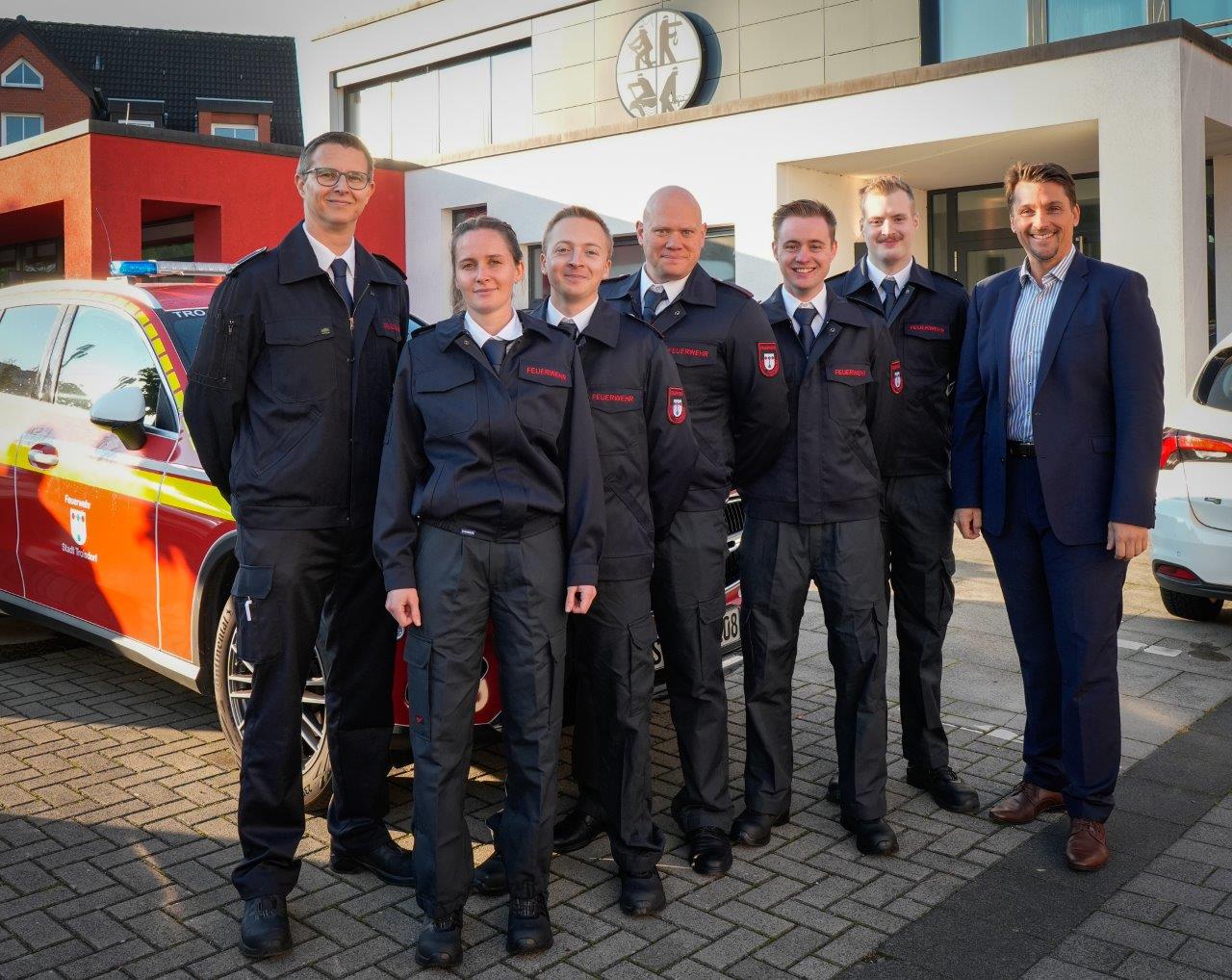 Brandmeisteranwärter*innen vereidigt